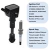 Ignition Coils + Spark Plugs Kit For VOLVO XC60 XC70 XC90 XC40 S60 S80 S90 V40 V60 V70 V90 2.0 31312514 5C2263 T2 T3 T4 T5 T6 T8