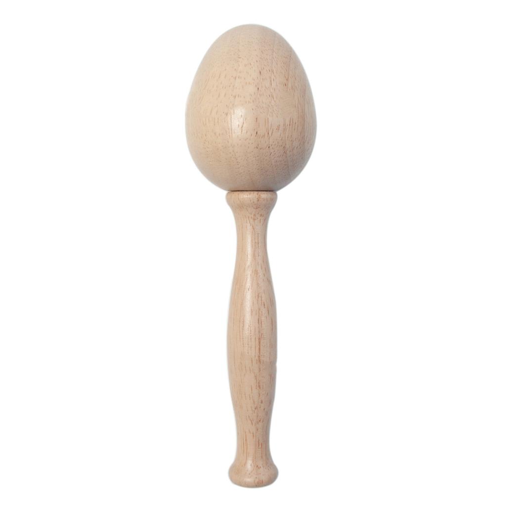 Darning Eggs 2-Piece Construction Egg with Handle Stitching Darning Socks Home Sewing Tool Kits Wood Mending Device