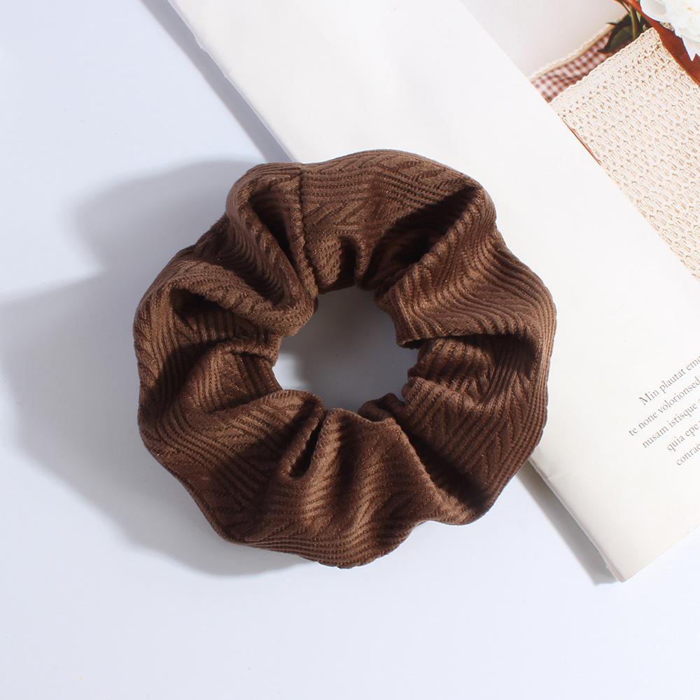 Vintage High-Elastic Korean Hairband and Scrunchie Set