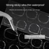 Jelly Glue Stickers pro Nail Art a umělé nehty – 30 listů transparentního a univerzálního vylepšení nehtů