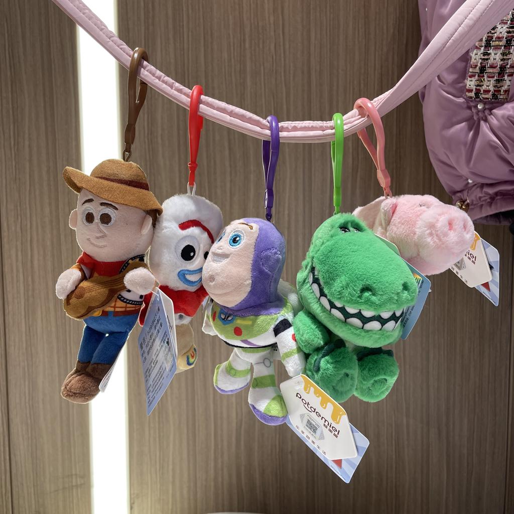 Disney Buzz Lightyear Woody Plüschtiere Toy Story Anhänger Taschenzubehör Schlüsselanhänger Autoanhänger Valentinstagsgeschenk