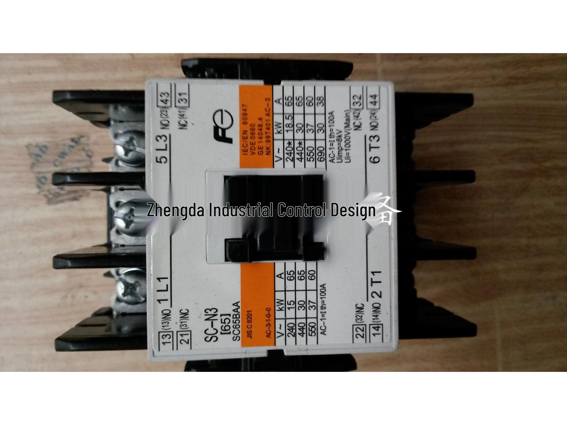 

Fuji AC Contactor SC-N3 for AC110V/220V/380V