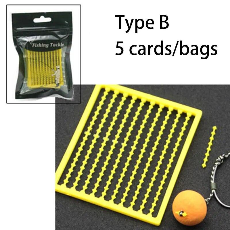 5 karet Příslušenství pro lov kaprů Micro Bait Stopper Boillies Bait Stop Bead Kapr Držák návnady pro vlasové návazce Příslušenství