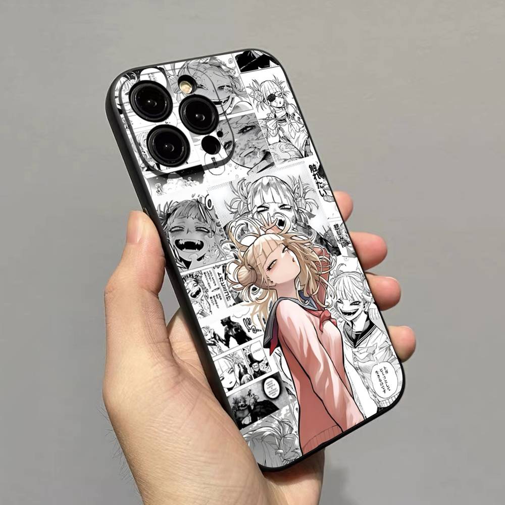 My H-Hero Academia D-Deku Phone Case For IPhone 17 16 15 14 13 12 11 Pro Max Plus Mini Soft Black Cover