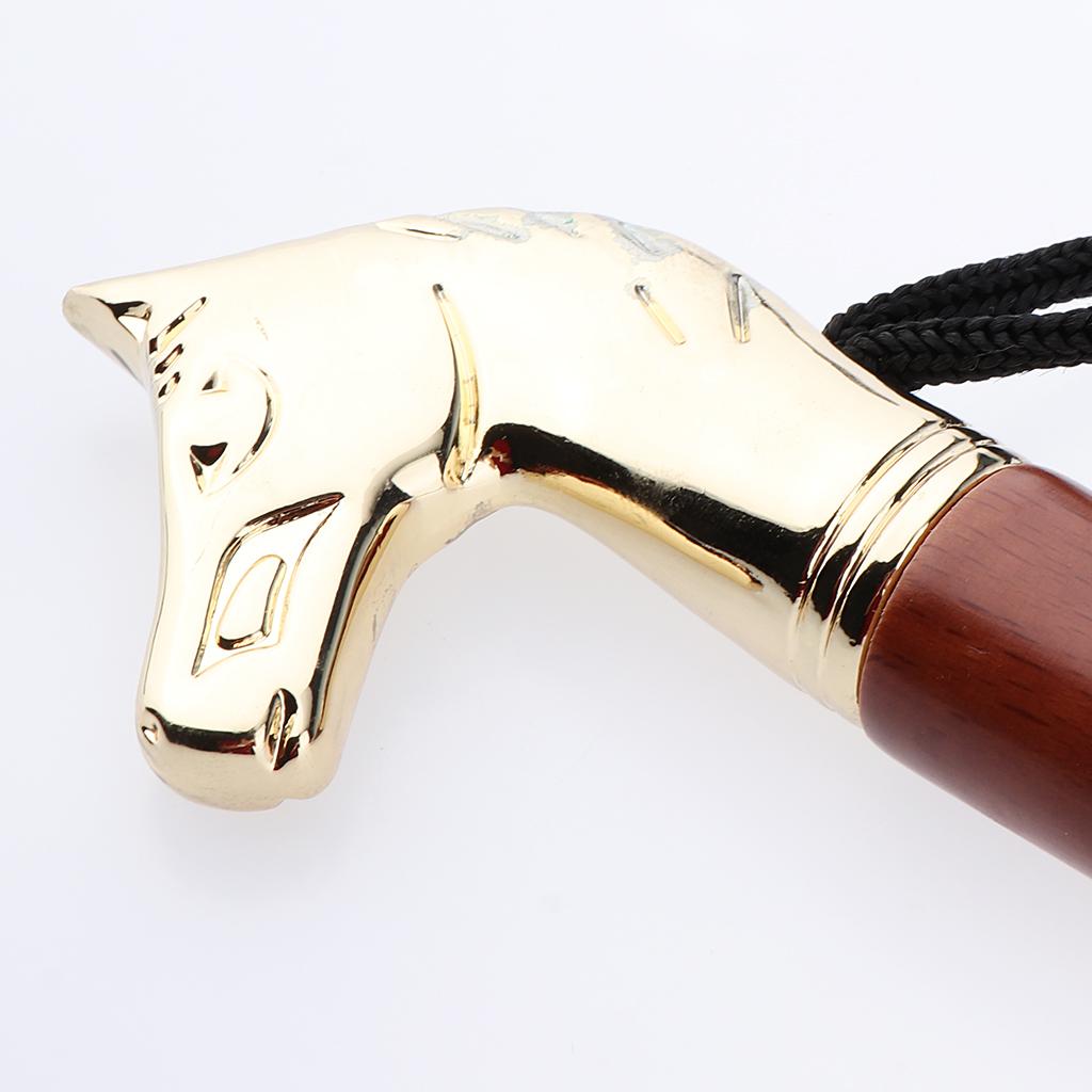 Long Metal Shoe Horn With Wood Handle Horse Head 32cm/12.60in