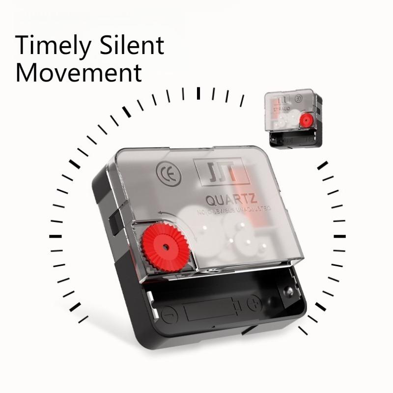 Silent Wall Clock With Light Modern Luxury Watches Large Minimalist Clocks Walls Decor Home Bedroom Living Room Decorations