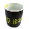 MINIONS [M2677] - Black Ceramic Mug 'Minions' - (bored) - 95x80 Mm (33 Cl)