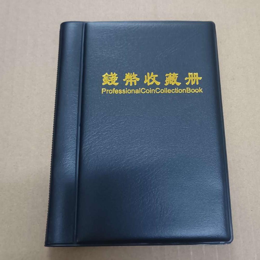 10 Pages 60 Pockets Coin Holders Collecting Album Storage Coin Collection Book Mini Currency Folder Holder Collecting