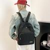 Niche lightweight, simple, fashionable and versatile large-capacity schoolbag women's backpack