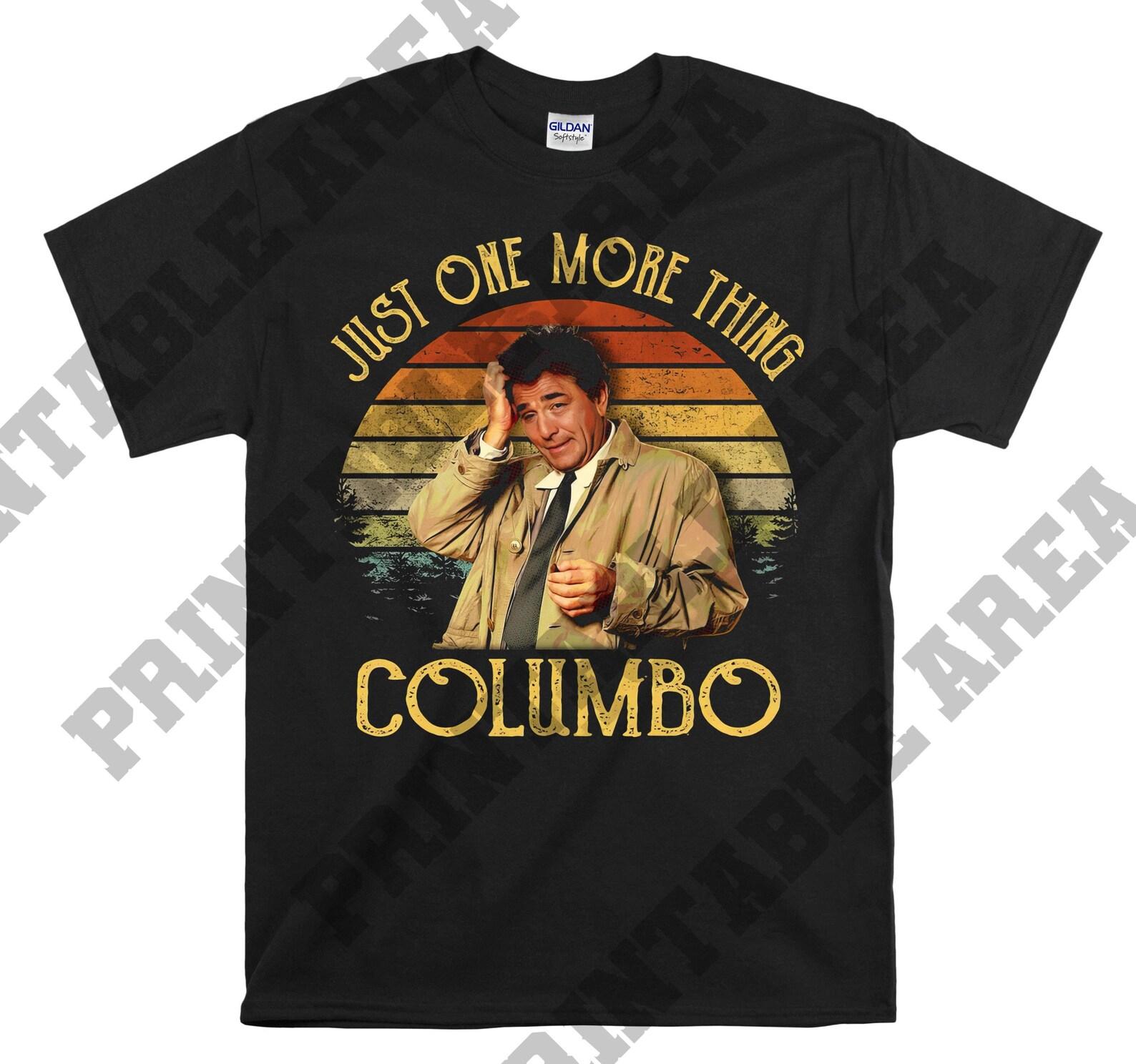 Peter Falk Just One More Thing Vintage Men Unisex T shirt, T shirt, T shirt MO344 2XL