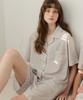 [Rosa Zone] [2er-Pack] Mondschein Kurzarm Kragen Pyjama-Set [Versand aus Korea] 100% Original