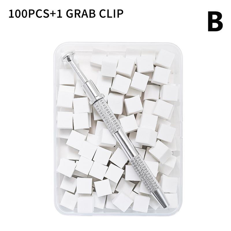 Nail Art Sponge Soft Sponges Gradient Nail Art Stamper Tools Fade Color Manicure Dotting Pen Polish Nail Sponge Gripper Tool