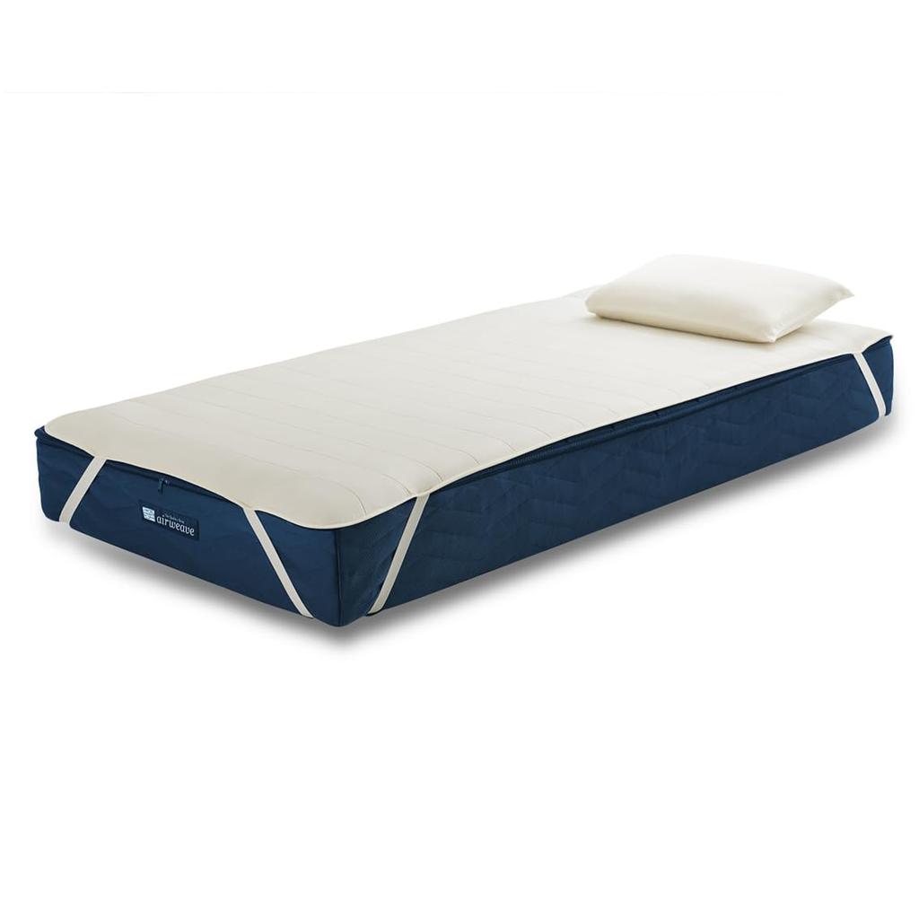 LOFTY Cool Pad Double Mattress Pad Beige Contact - Cool, Refreshing, Cooling, Quick-Drying