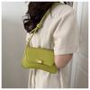 Sac sous le bras Rétro Mode Femme Sac à Main Boucle à Rabat Sac d'Épaule Bandoulière Simple Élégant Sac Carré Tendance Polyvalent pour Commuter