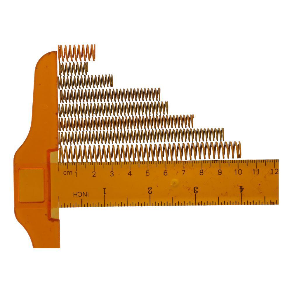 2Pcs Useful 8/10mm OD 3D Printer Die Spring Yellow Mould Die Springs Light Load Compression Springs 3D Printer Electric Part