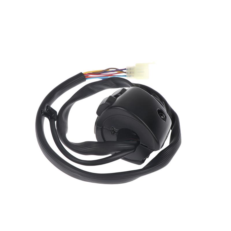 1/2Pcs 25Mm Motorcycle Handlebar Control Switches Kill Start Turn Signal Switch Button With Wiring Harness For 50Cc90Cc110Cc