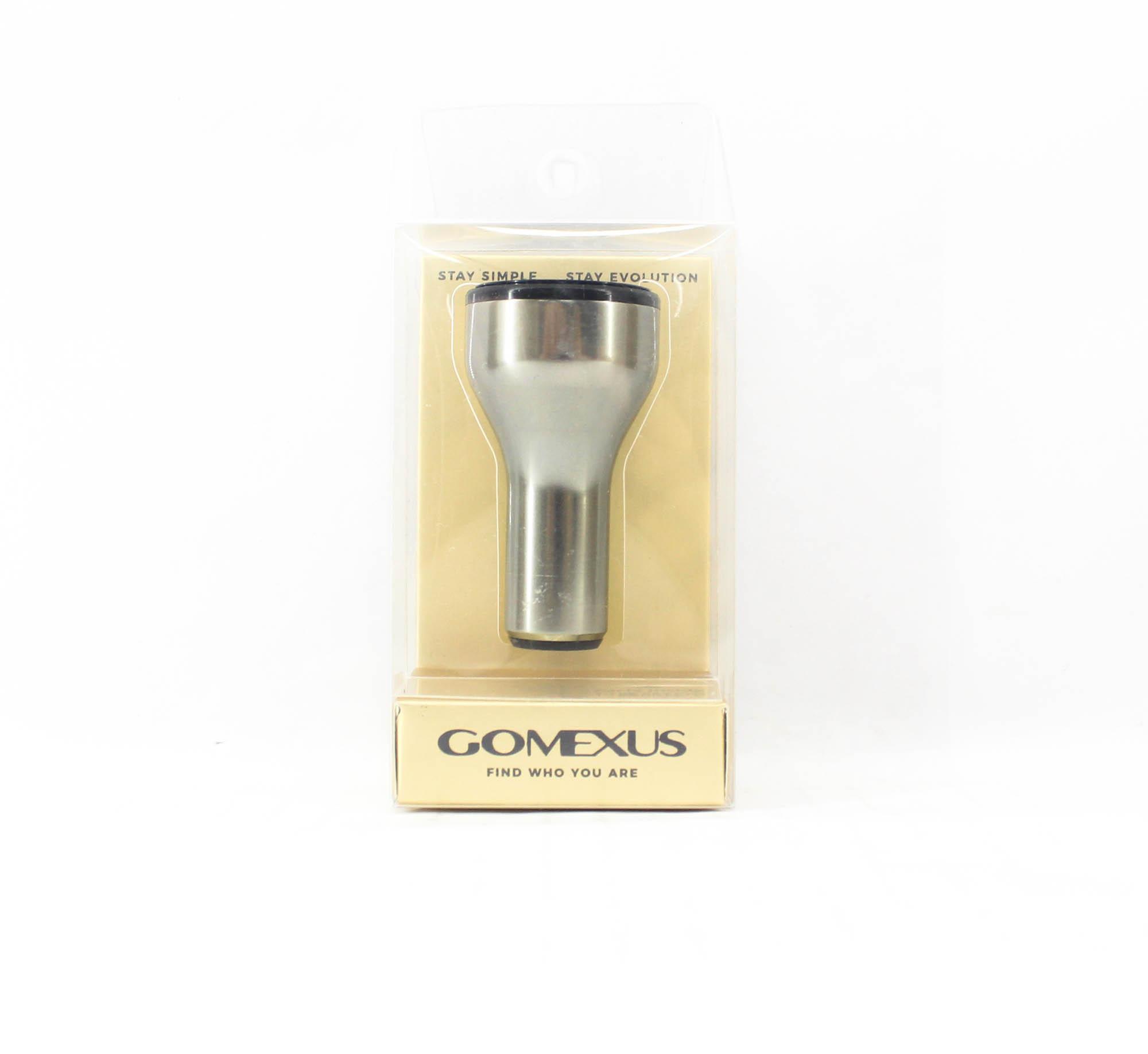 

Gomexus A30LTNBK Knob Aluminum Silver 30mm Shimano A , Daiwa S (4466)