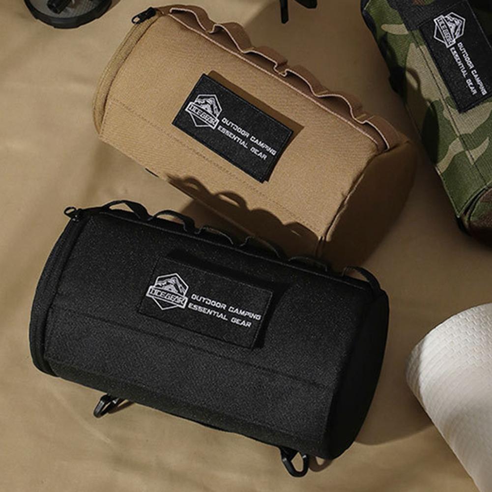 Camping Paper Box Kitchen Paper Storage Bag Hangable Roll Paper Storage Bag Kitchen Tissue Box Napkin Holder Camping Supplies