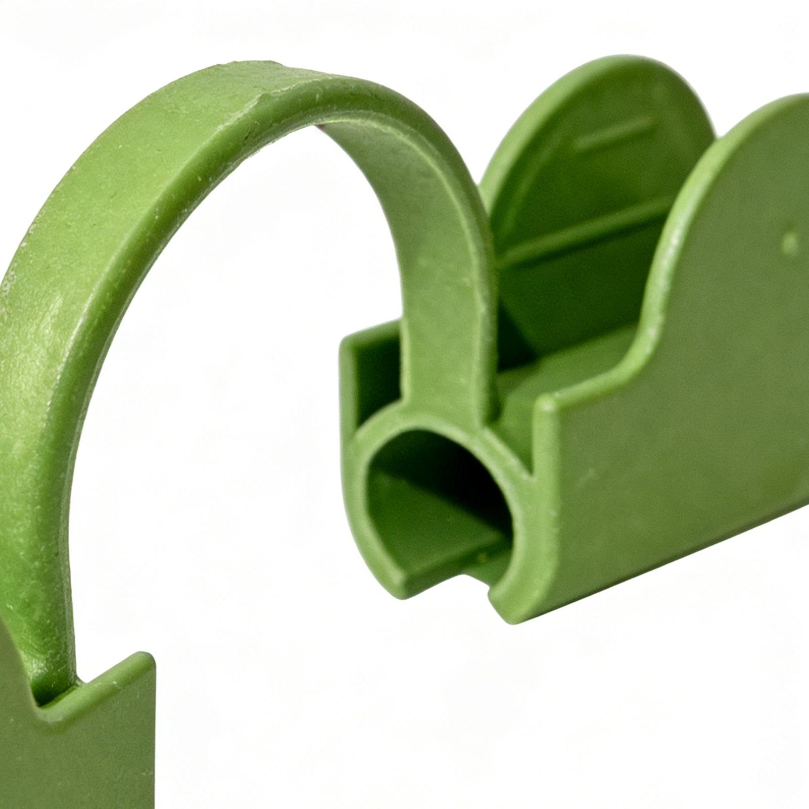 200pcs 6mm Greenhouse Clamps Shading Net Installation Clamps Greenhouse Film Pressing Buckles Sunshade Mesh Pole Clamps CN