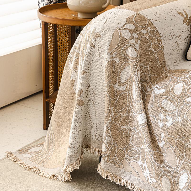 French Retro Chenille Sofa Cover: Non-Slip, All-Season, Cat Scratch Resistant, Full Cover Towel, 2026 Edition