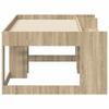 Kids Bed Frame with Storage Space Sonoma Oak 80 x 160 cm