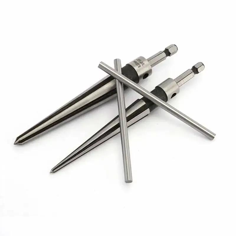 Metal Electric Drill Reamer 3-16mm T-type Hand Taper Reamer Woodworking Hole Opener Chamfering and Reamer Cutting Tool