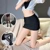 Elegant Black Silky Horse Oil Pantyhose – Women's Shiny Aurora Tights