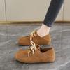 Retro matte Birkenstocks autumn wear 22 new thick-soled inner height increase casual loafers