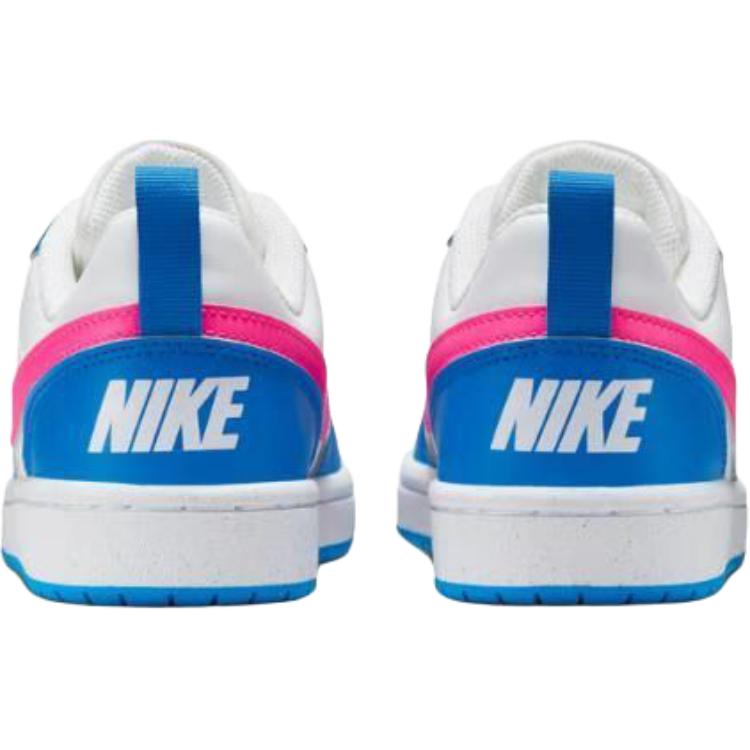 Nike Court Borough Low Recraft GS Photo Blue Hyper Pink Kids Sneakers White Light-Lemon-Twist IH0644-161