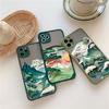 Landscape Printing phone case For iPhone 17 16 15 14 11 12 13 Pro Max Mini 16 Plus XS X XR Creative Mountains Shockproof Cover