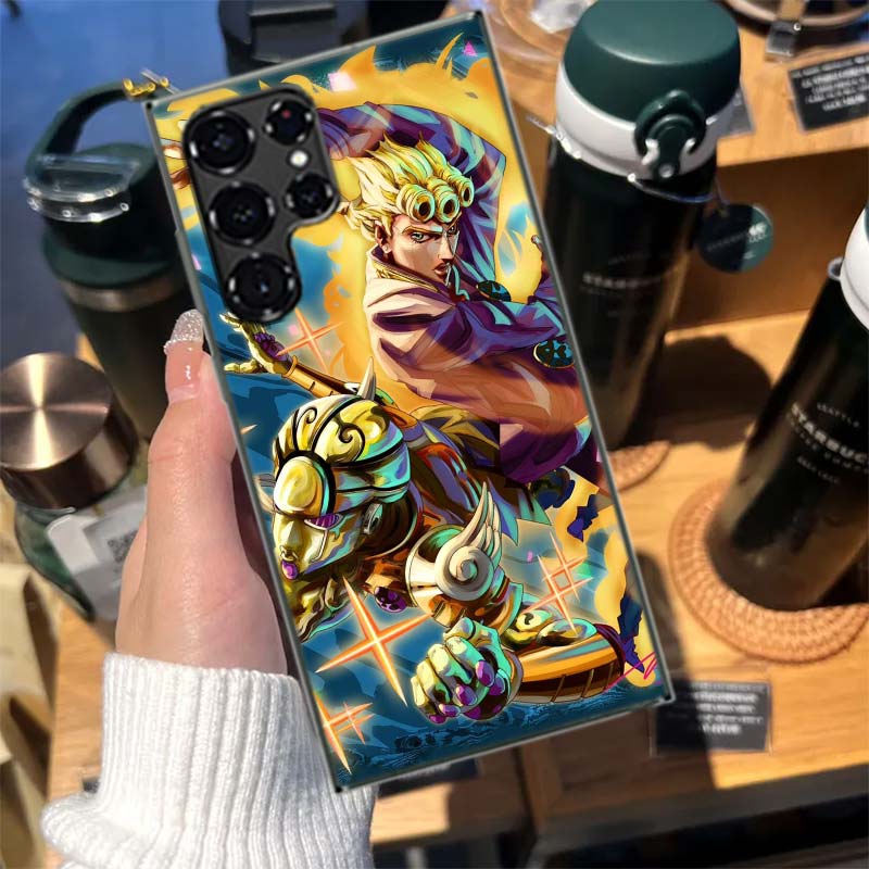 

JoJo Kira Yoshikage Killer Queen Cases Phone Case for Samsung Galaxy S26 Ultra S25 Edge S24 S23 FE S21 Plus S20 S22 S10 Cover TP Samsung S23 FE