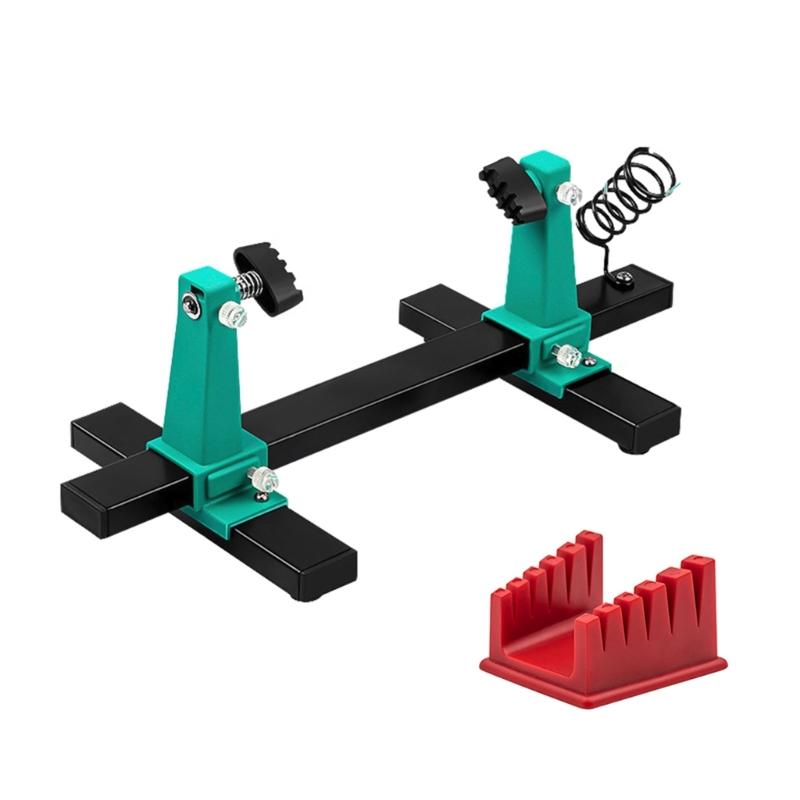 Multifunctional Welding Jig Tool Adjustable Fixing Fixture With Cable Clamp Slip Resistant Base For Electronics Assembly