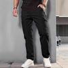 Men's Solid Color Casual Removable Overalls Outdoor Mountaineering Fishing Shorts Trousers Two Wear 7