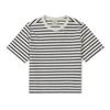 [Snowpeak] Sorona Women's Stripe Short-Sleeve T-shirt Navy (S26MWFTS69)