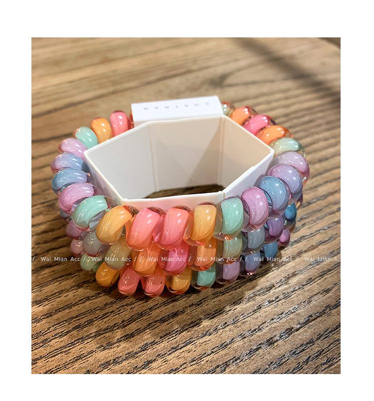 2024 Premium High-Elastic Hair Tie: No-Trace, High-End Ponytail Rubber Band Accessory