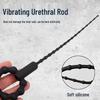 Silikonový vibrační uretrální kolík a kroužek na penis sexuální hračka