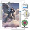 5D DIY Diamond Embroidery European Dragon Diamond Painting Mosaic Home Decoration