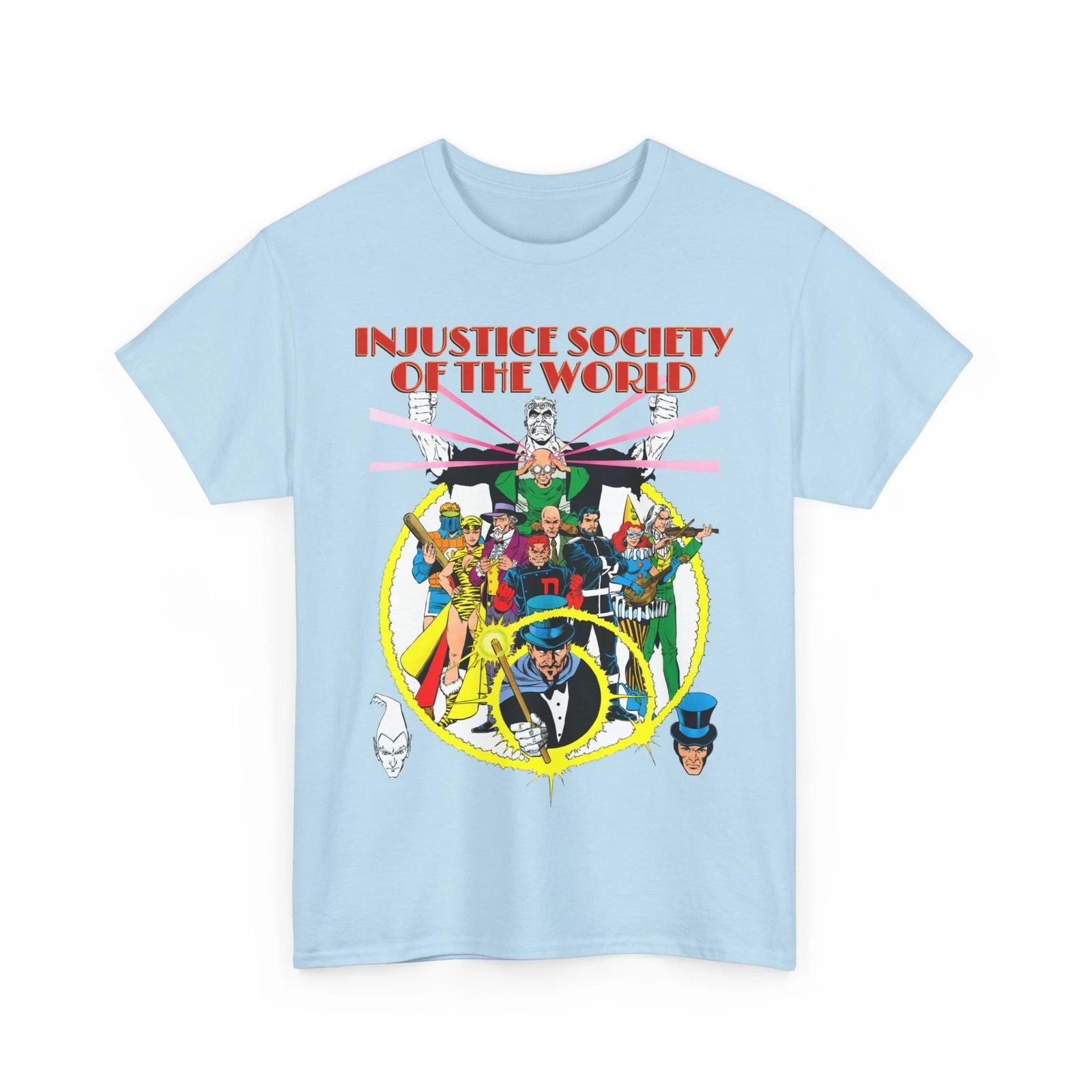 Injustice Society of America T-Shirt - George Perez Art - JSA Foes - DC Comics XL