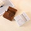 Wooden Miniature Sideboard Cabinet with Functional Door for 1/12 Dollhouses Furnishing Realistic Landscape Scene Decors