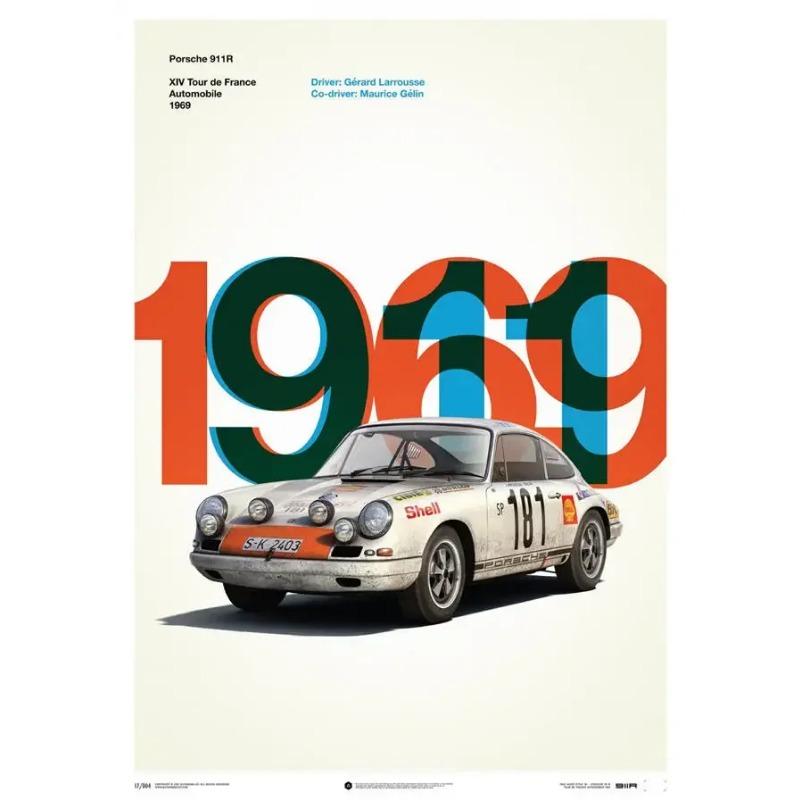 Retro Cars Poster Aesthetics 24 Heures Good Word Race 911 Endurance Race F1 Motorsport Wall Art Kawaii Room Decor Canvas Posters