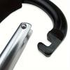 1pc Portable Aluminum Alloy Carabiner with Sponge Handle - Ideal for Outdoor Hiking, Travel, and Backpacking - Multifunctional