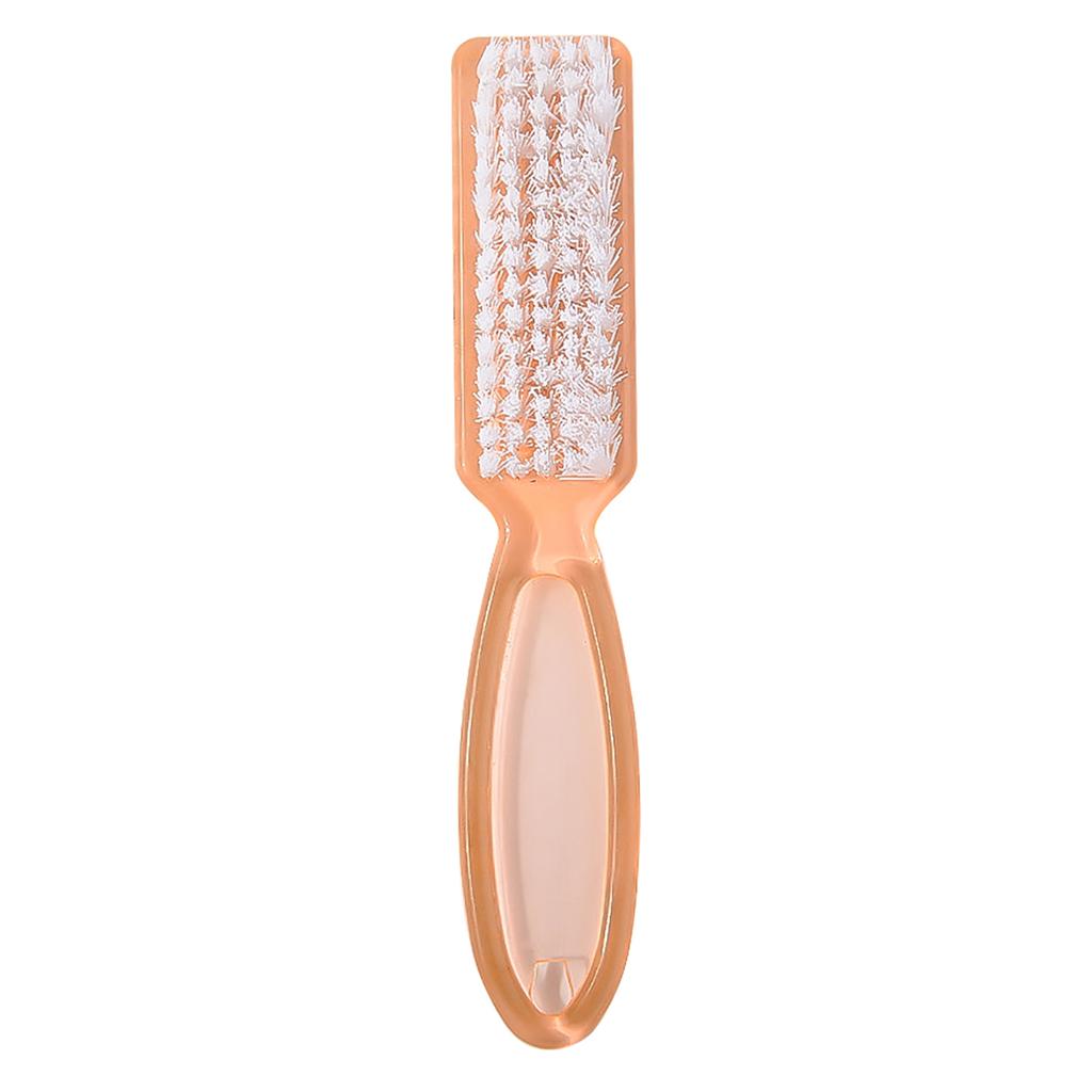 Pulizia Pennelli per Unghie Trasparenti Manico Lungo Morbidi Rimuovi Polvere Pennelli per Unghie Multifunzionali Cinque Colori Strumenti Manicure Pedicure