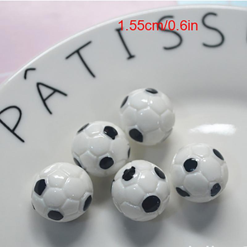 

5 шт. Миниатюрный футбол футбол баскетбол бадминтон DIY аксессуары