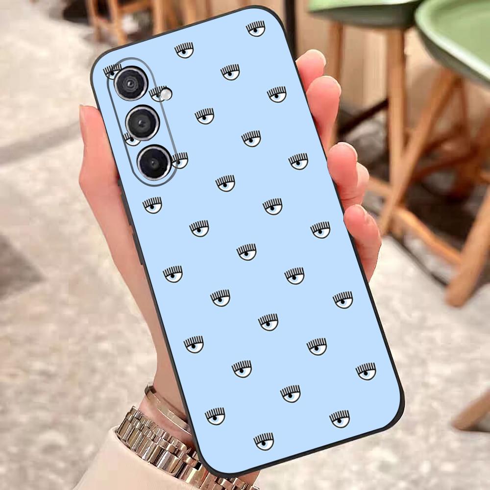 Ferragnies Eyes Phone Case For Samsung S26 S25 Edge S24 S23 S22 S21 S20 Ultra Plus Fe Galaxy Silicon Cover
