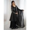 Designer Paksiatni Bollywood Top Palazzo Suit Party Wedding Wear Salwar Kameez
