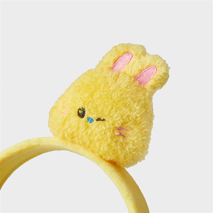 Bunini Plush Hairband (Yellow)