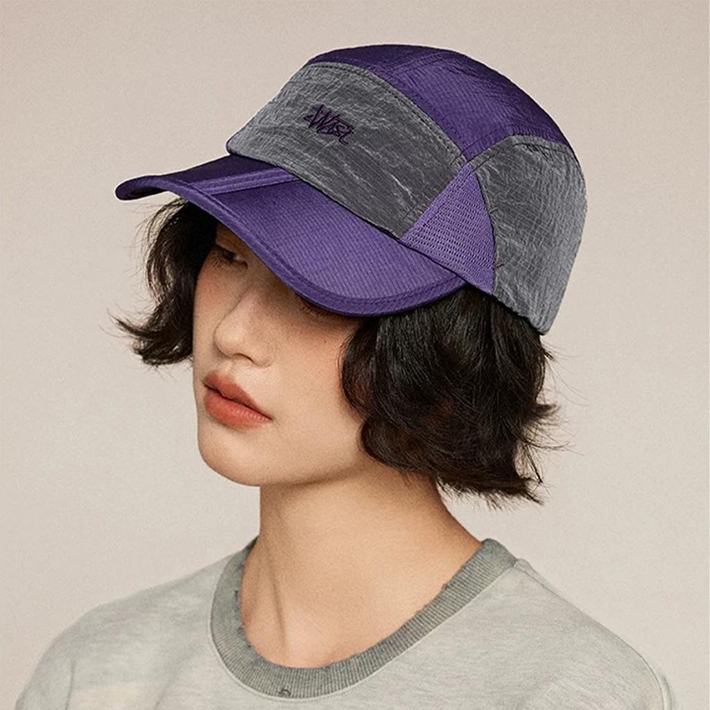 And Women Outdoor Use Letter Print Embroidery Baseball Caps Color Contrast Sun Protection Fast Drying Air Permeable Peaked Hats All-Match