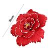 30cm Simulation Peony Large Scale Flower Head Foam Velvet Flower Peony Design Base Flower Life Size Flower Wedding Road Guide