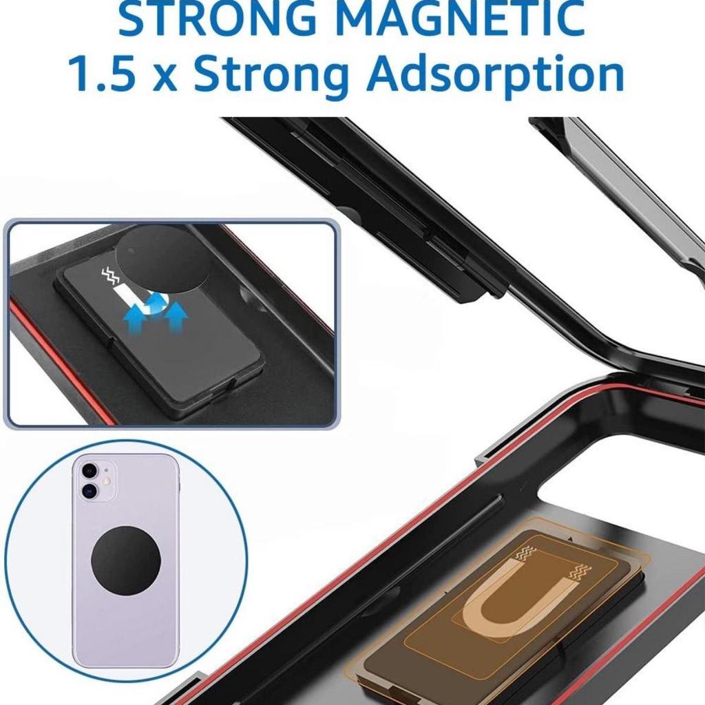 Waterproof Motorcycle Bicycle Mobile Phone Holder Universal GPS 360 ° Rotation Adjustable Motorcycle Mobile Phone Holder