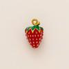 18k Color Retention Stainless Steel Fruit Pendant – European/American Style, Vacuum Electroplated